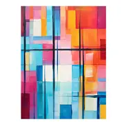 Abstract Office Art Canvas Print