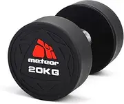 Meteor Commercial Urethane Dumbbells, Pro-Grade Dumbbell, Professional Weightlifting, Barbell, Weight Plate, Gym, Fitness
