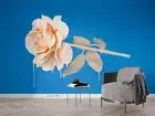 3D Rose Plants Wallpaper Wall Murals Removable Wallpaper