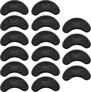 eMagTech 8Pairs Rubber Sole Heel Savers CPU Heel Side Worn Repair Rubber Patch Horseshoe Heel Patch DIY Anti Slip Patch On The Heel Shoes Repair Pads 5.6x3.2cm