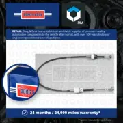 Gear Change Cable fits FIAT PUNTO EVO 199 1.2 09 to 12 B&B 55221387 55231153 New