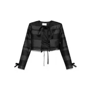 [Markgong] Markgong Tie-fastening Jacket 38 FR BLACK/GREY