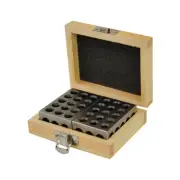 2 PC Precision Blocks 1-2-3 Metal Blocks 23 Holes Milling Drilling Machine Tool