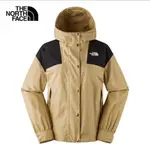 THE NORTH FACE W DRYVENT BLOCKING JACKET 女防水外套-卡其/黑-NF0A7QSILK5