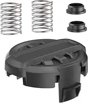 DWO1DT995 Trimmer Replacement Head Cap for DeWalt DCST922P1 DCST922B DCST972X1 DCST925 String Trimmer Head, 1 Head Cap 2 Spring 2 Spring Pad