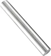 VINTORKY 1pc Stainless Steel Non Stick Rolling Pin Medium Dough Roller for Pastries Dumplings and Pizza Lightweight Kitchen Tool for Baking and Cooking