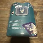 NEW PNY Optima 2GB SD Camera Memory Card Free Shipping