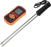 Digital Dampness Detector LCD Hygrometer Portable Grain Dampness Meter Humidity Tester for Wheat Corn Rice