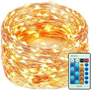 300Led 99FT Copper Wire Fairy String Lights Dimmable