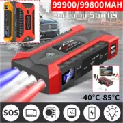 99900mAh Portable Car Jump Starter Box Power Bank Pack Battery Charger Booster