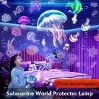 Music Box Sky Moon Lamp USB Galaxy Lamp Colored Night Light New Year Gift
