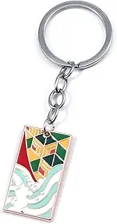 [HAMISH] Anime Character Impressions Keychain Ornament Pendant Anime Merch Props Accessories Creative Lightweight for Fans