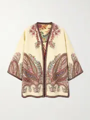 [Etro] Etro - Reversible Jacquard Jacket - Cream - One size One size Cream