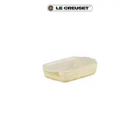 在飛比找momo購物網優惠-【Le Creuset】瓷器長方烤盤18cm(奶油黃)