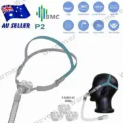 BMC P2 Nasal Pillows Mask For Auto CPAP BiPAP Ventilator Sleep 3 Sizes Universal