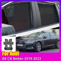 在飛比找蝦皮購物優惠-磁性汽車遮陽板適用於奧迪 A6 C8 轎車 2019-202