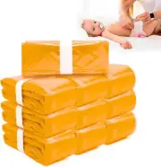 Nappy Bin Refills, 10PCS Nappy Disposal Bags Disposable Diaper Pail Plastic Bags