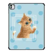 iPad Pro 13-inch (M4) iPad Impact Case Ice lolly cat