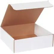 12" X 12" X 4" White Literature Mailers (50 Per Bundle)
