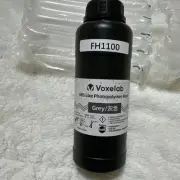 VOXELAB Standard Photopolymer 3D Printer Resin 405nm 1000g Grey