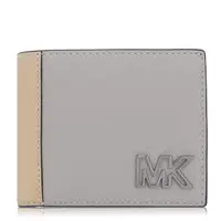 在飛比找蝦皮購物優惠-Michael Kors MK男生短夾 經典樓空LOGO 零