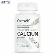 OstroVit Vitamin D3 + K2 + Calcium 90 Tablets Proper Immune System Support