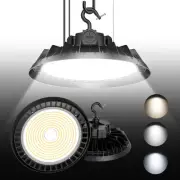 LED High Bay Lights, 300W UFO High Bay LED Shop Lights, 45000LM Adjustable CC...