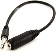3.5mm Male to 2.5mm Female Stereo Audio Cable Headphone Adapter AUX Socket Lead