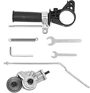 Electric Drill Rotary Plate Cutter Set Electric Iron Scissors Cutting-Free Tool Cutter Easy to Use Silver