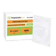 1200 Pack Bubble Out Padded Bags Protective Self Seal Wrap Pouches 12" x 15.5"