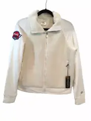 NWT Ladies Luuma Sherpa OGIO Jacket NASCAR Charlotte 600, Lined, Ivory, Size M