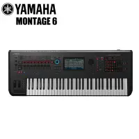 在飛比找Yahoo!奇摩拍賣優惠-小叮噹的店-YAMAHA MONTAGE6 61鍵 合成器鍵