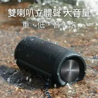 在飛比找樂天市場購物網優惠-【Ohayo 雷登】IPX6重低音TWS無線防水藍牙音箱 X