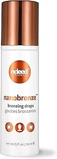 Indeed Labs Nanobronze Drops - Get a sun-kissed glow without the sun! Bronzing drops with hyaluronic acid instantly bronze, blur, and hydrate skin. 30ml