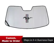 Covercraft UVS100 Premier Series Custom Sunscreen with Ford Mustang Tri-Bar (for: Ford)