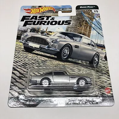 2020 Hot Wheels Fast & Furious Premium Euro Fast #1 Aston Martin DB5