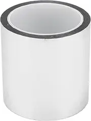 X AUTOHAUX 1 Roll Universal Air-Release Adhesive Pinstripe Tape Reflective Automotive Pinstriping Tape Silver Tone 164.04ft x 3.94"