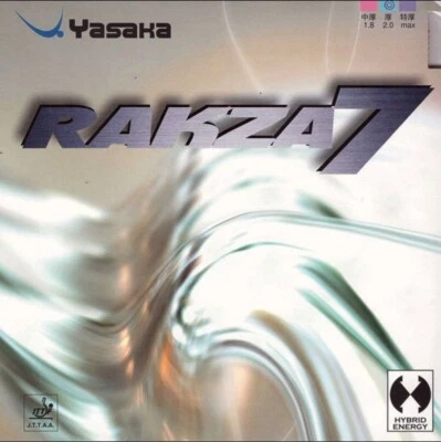 Yasaka Rakza 7 Table Tennis Rubber BLACK Max