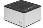 OWC U.2 Drive Dock Dual Bay USB 3.2 (10Gb/s) Docking Station for 2.5 Inch and 3.5 Inch NVMe U.2 and SATA Drives