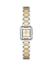 Tory Burch The Small Kira Square Stainless Steel Watch, 18mm x 18mm