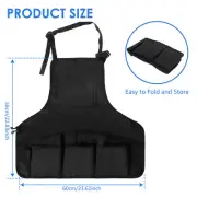 Work Apron Waterproof 600D Oxford Cloth House Cleaning Apron Tool Apron·-·-