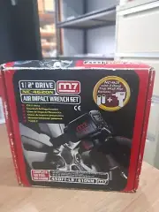 Brand New ITM M7 Air Impact Wrench set 1/2" Drive+ 2 Deep thin wall flip sockets