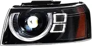 Head Lamp Compatible For Freelander Headlight 2005-2012 Headlights Freelander 2 Turn Signal Angel Eye Projector Lens