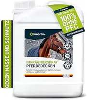 Horse Blankets Spray-On Waterproofing – 2.5 Litre Canister – Breathable and Sustainable – for All Types of Animal and Horse Blankets