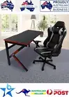 Gaming Chair and Computer Desk Gear Set Racing Desk Office Laptop Chair Home