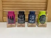 EVER CORK VACUUM WINE STOPPERS 4 New/Unused in Package Set B Certified Wine Snob