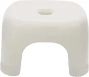 Step Stool for Bathroom Slip Plastic Foot Stool Chic Design for Toilet Use Modern Minimalist Footrest for Stable Bathroom Accessory Small Light