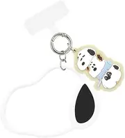 Gourmandise Snoopy Multi Ring Plus Silicone Bracelet Phone Grip for Smartphones with Case Width 0.4 to 0.6 inches (10 to 15 mm), Dowel Color