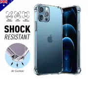 Clear Shockproof Back Case Cover For iPhone 16 15 14 13 12 XR XS X PRO MAX 8 7