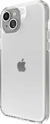 ZAGG Crystal Palace Iphone 15 plus Clear Phone Case - Drop Protection (13Ft/4...
